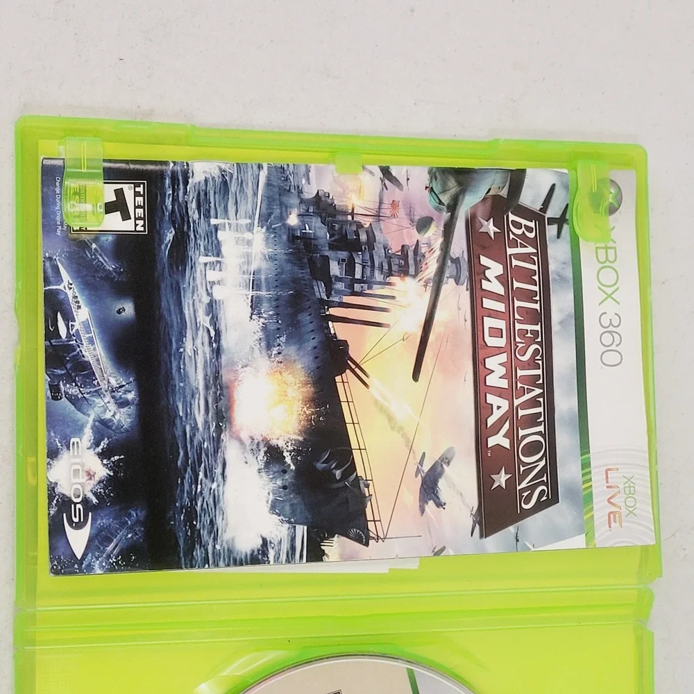 Battlestations Midway Video Game Xbox 360 Green Action Strategy WWII